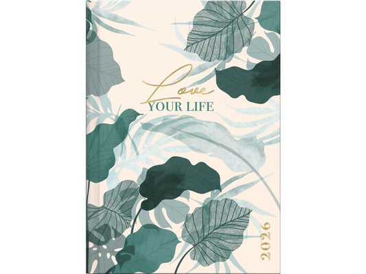 rido idé Agenda de poche Technique III Fleur, 2026, Vert