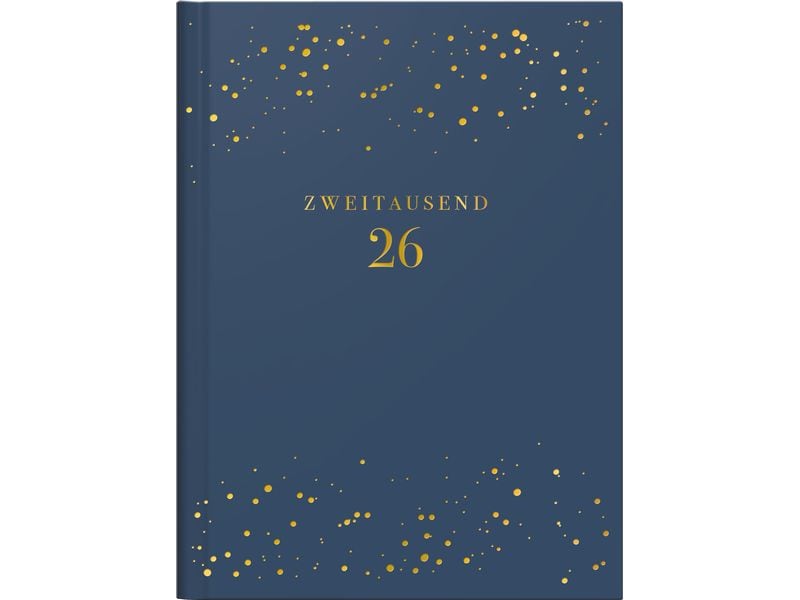 rido idé Agenda hebdomadaire Design Line 2026, Bleu
