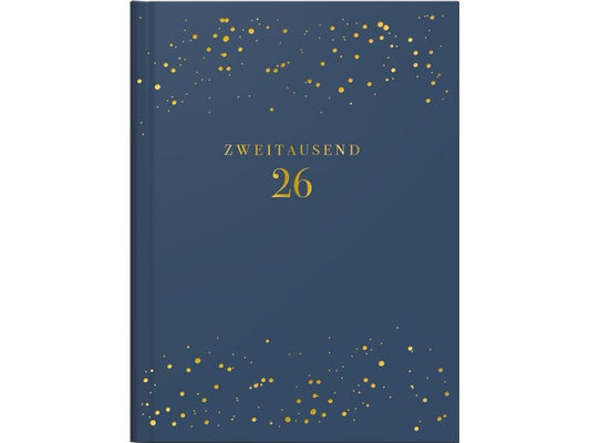 rido idé Agenda hebdomadaire Design Line 2026, Bleu