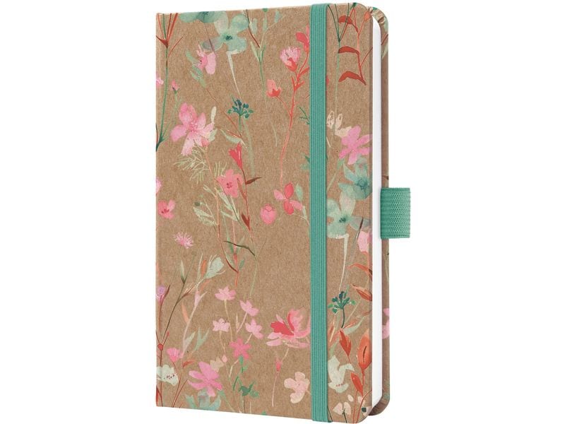 Jolie Agenda hebdomadaire Pure, Green Floral Fleur, 2026, Multicolore