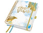 Jolie Agenda hebdomadaire Inspire, Good Vibes 2026, Multicolore
