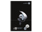 Ursusgreen Bloc-notes Black Jornale Spiral A4, 80 feuilles, quadrillé