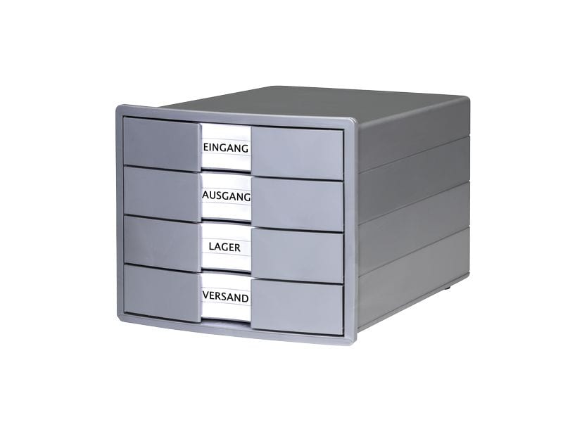 HAN Boîte à tiroirs Impulsion Karma 4 tiroirs, gris