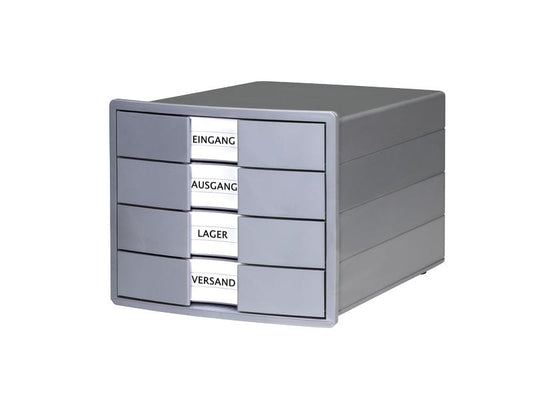 HAN Boîte à tiroirs Impulsion Karma 4 tiroirs, gris