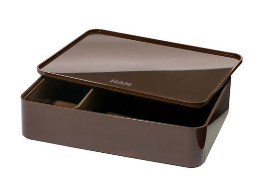 HAN Boîte à tiroirs Brun