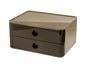 HAN Boîte à tiroirs Allison Smart-Box Plus 2 tiroirs, marron