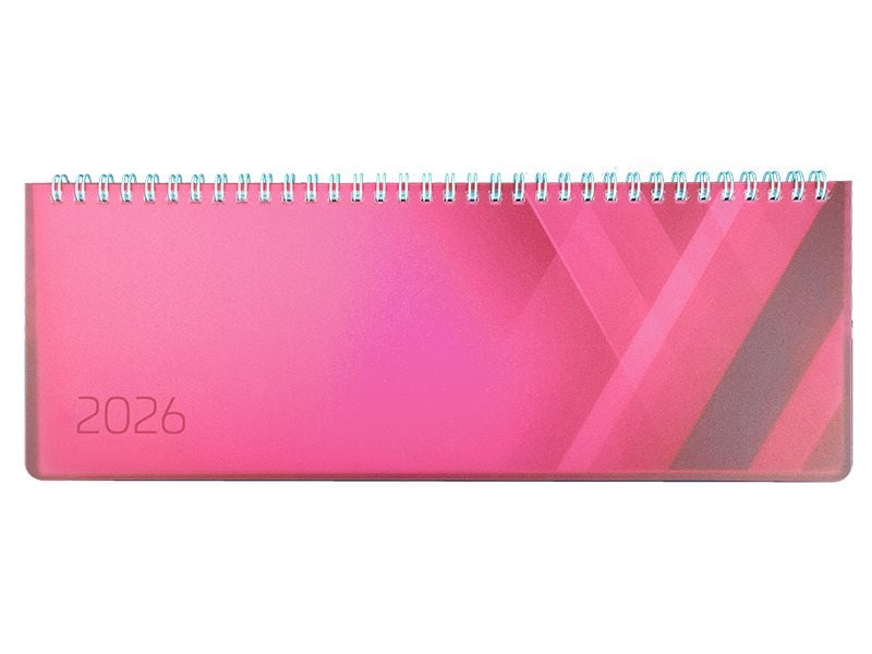 Simplex Calendriers de table Colors 29 x 10.5 cm, 2026, Rose