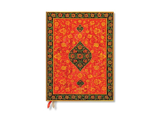 Paperblanks Agenda hebdomadaire Ultra Leila Motif et ornement, 2026, Multicolore