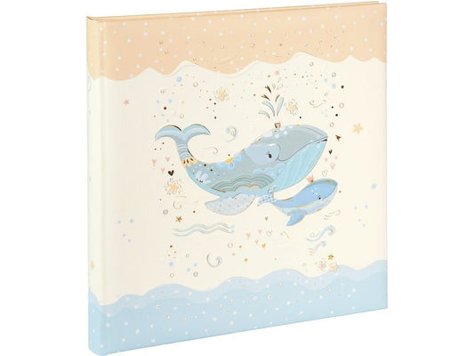 Goldbuch Album de bébé Blue Whale, 30 x 31 cm, 58 pages
