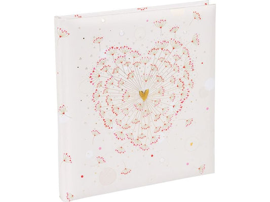 Goldbuch Livre d’or Golden Heart 23 x 25 cm, 176 pages