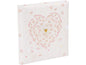 Goldbuch Livre d’or Golden Heart 23 x 25 cm, 176 pages