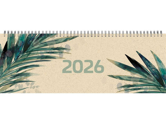 Natur Verlag Agenda de table Herbe 2026