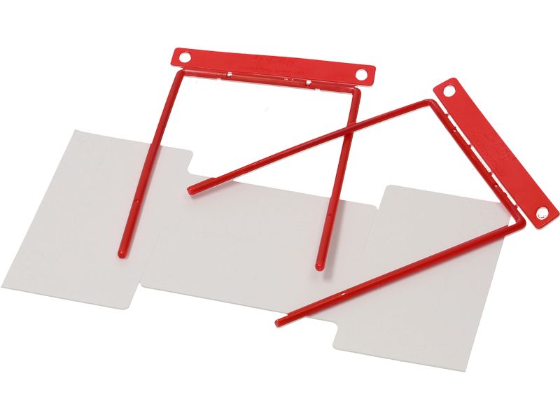 Büromaterial Clip pour archives avec étiquette 100 pièces