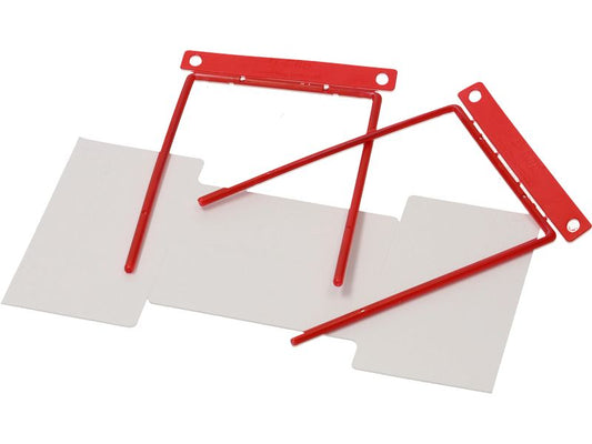 Büromaterial Clip pour archives avec étiquette 100 pièces