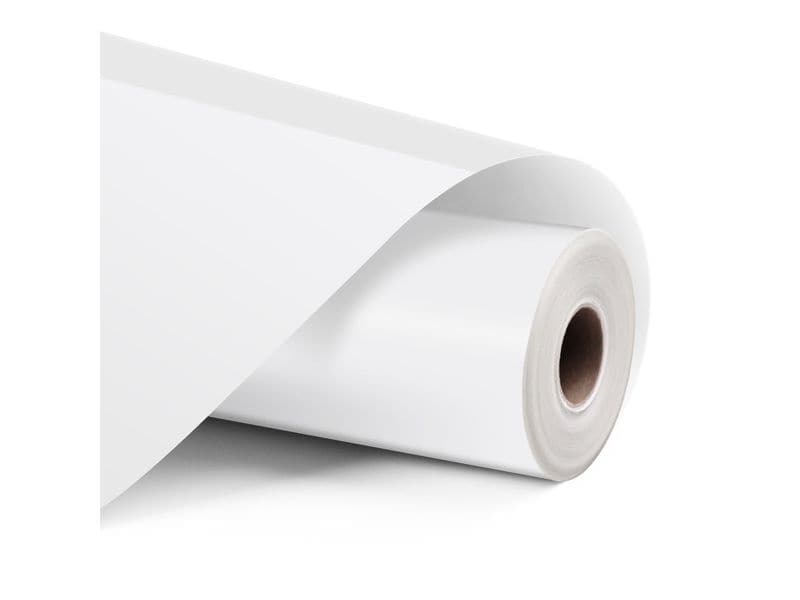 LOKLIK Vinyle adhésif permanent 30.5 x 180 cm, 1 Pièce/s, Blanc