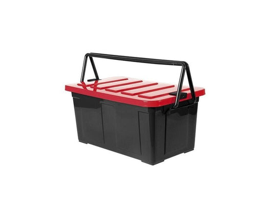 Edi Baur Boîte de transport Hobby Rouge/Noir