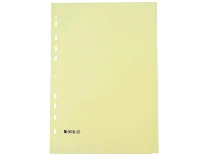 Biella Registre A4, 1-10