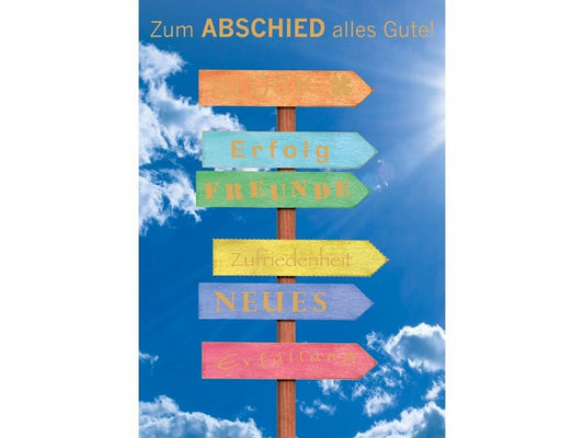 ABC Carte d’adieu A4