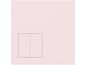Rico Design Paper Poetry Essentials DL Carte à volet A6, rose
