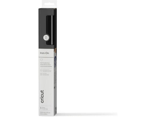 Cricut Film thermocollant 30.5 x 61 cm, 1 Pièce/s, Noir