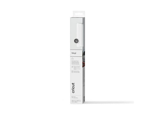 Cricut Film de vinyle Permanent 30.5 x 122 cm, 1 Pièce/s, Blanc