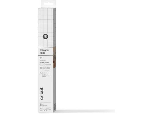 Cricut Film de transfert Clair 30.5 x 122 cm, 1 Pièce/s, Transparent