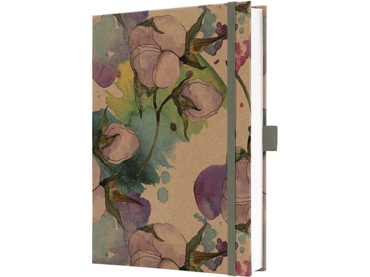 Jolie Bloc-notes Pure Cottonflower, A5, À lignes