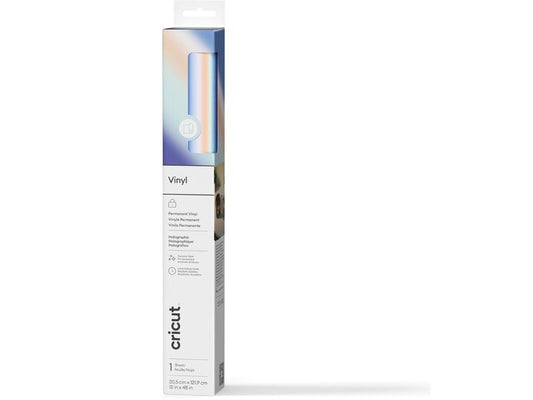 Cricut Film de vinyle Holographique 30.5 x 122 cm, 1 Pièce/s, Bleu