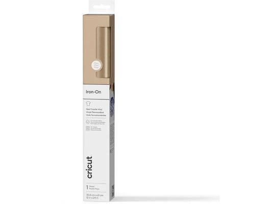 Cricut Film thermocollant 30.5 x 61 cm, 1 Pièce/s, Doré