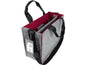 Sigel Sac pour notebook Desk Sharing Bag Bicolor M, Gris/Rouge 15.4 "