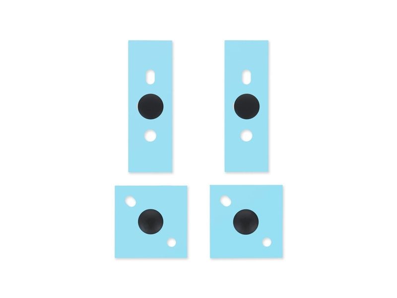 Microsoft Surface Laptop 3/4/5 pieds de rechange noir