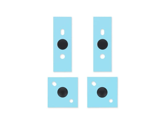 Microsoft Surface Laptop 3/4/5 pieds de rechange noir