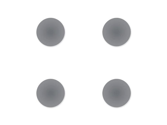 Microsoft Surface Laptop 6 Pieds de rechange Platinum