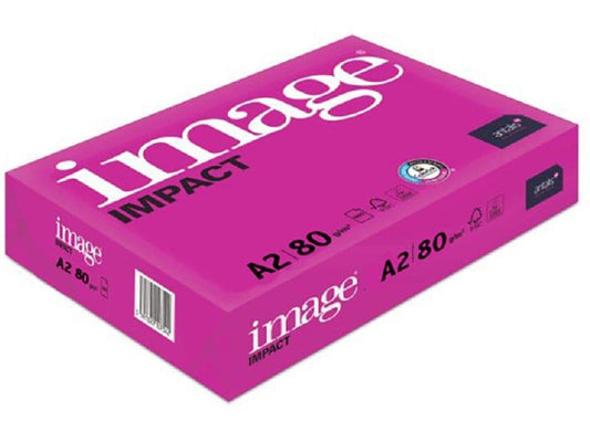 Antalis Papier pour photocopie impact sur l'image A2 Blanc haut 80 g/m², 500 feuilles