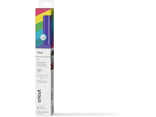 Cricut Film de vinyle Permanent Pack d'échantillons, 30.5 x 30.5 cm