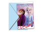Amscan Carte de félicitations Disney Frozen 6 pièces
