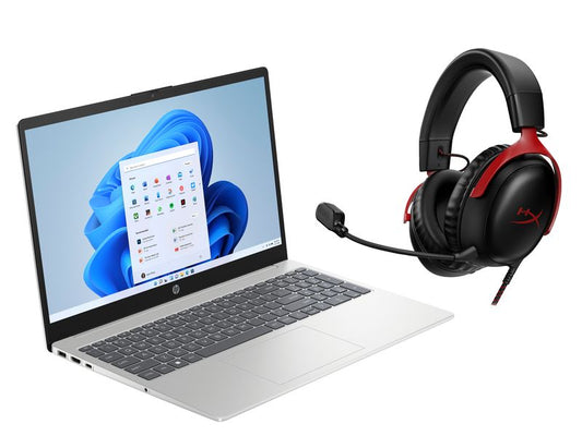 HP Ordinateur portable 15-fc0201nz y compris casque gratuit