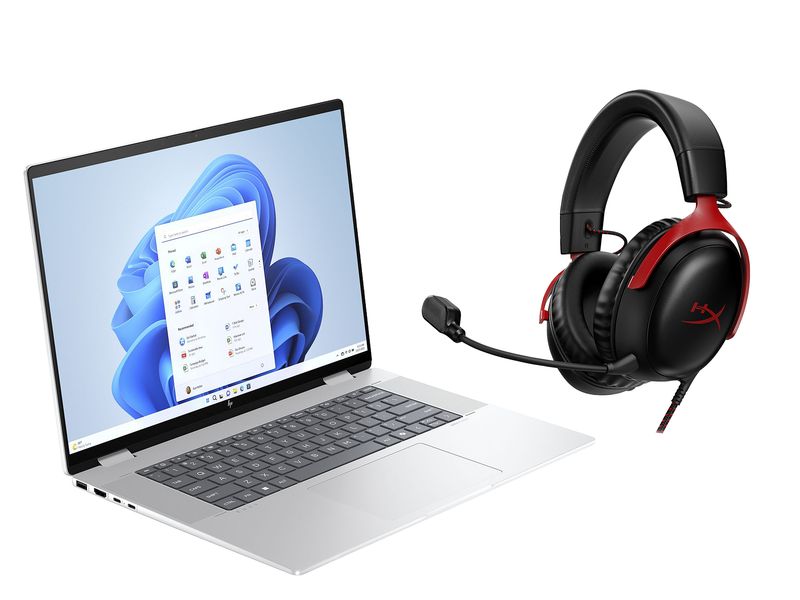 HP Ordinateur portable ENVY x360 16-ac0550nz y compris casque gratuit