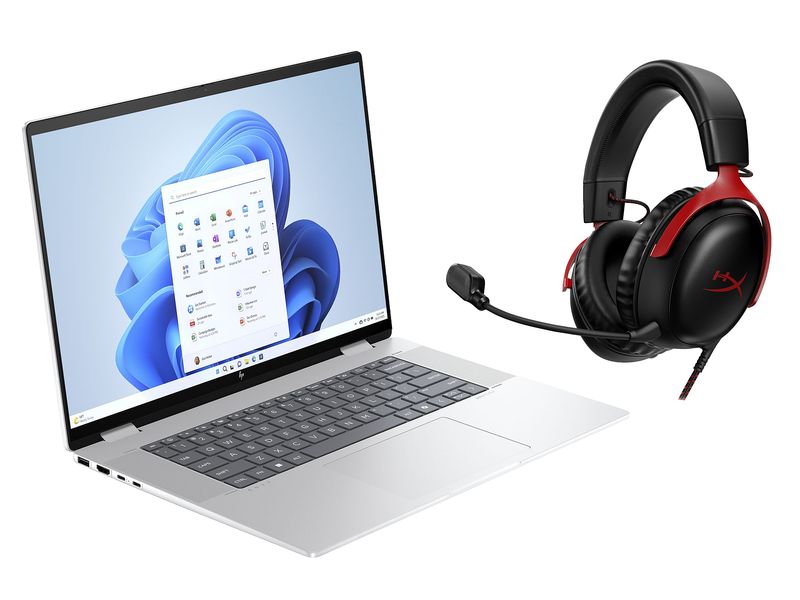 HP Ordinateur portable ENVY x360 16-ac0548nz y compris casque gratuit