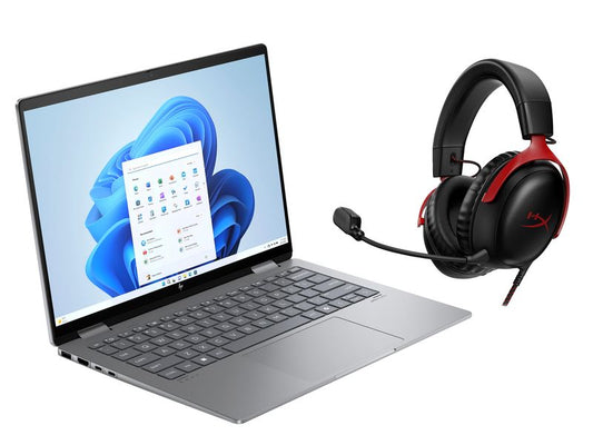 HP Ordinateur portable ENVY x360 14-fc0750nz y compris casque gratuit
