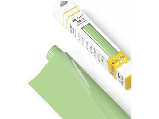 Poli-Tape Film thermocollant Poli-Flex turbo, 30.5 x 122 cm, vert sauge