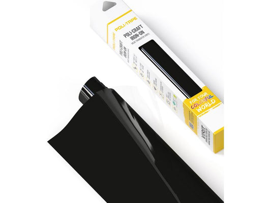 Poli-Tape Film thermocollant Poli-Flex turbo, 30.5 x 122 cm, noir