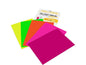 Poli-Tape Film thermocollant Néon A4, multicolore, 5 pièces