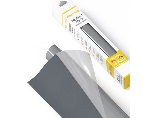 Poli-Tape Film thermocollant Tubitherm Flock, 30.5 x 61 cm, anthracite