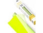 Poli-Tape Film thermocollant Tubitherm Flock, 30.5 x 61 cm, jaune fluo