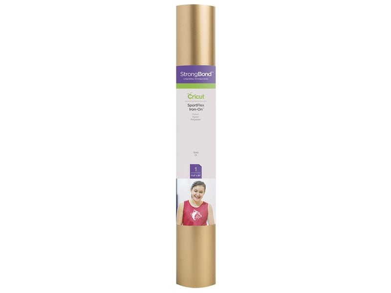 Cricut Film thermocollant Sportflex 30 x 61 cm, 1 Pièce/s, Doré