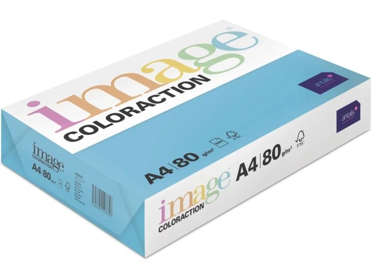 Image Papier pour photocopie Image Coloraction 80 g/m² A4, Bleu royal