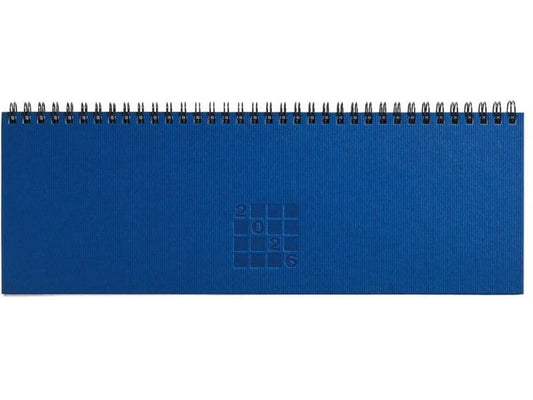 Simplex Calendriers de table Septant 30.7 x 10.5 cm, 2026, Bleu