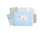 Exacompta Set Scrap-Addict, Bleu pastel