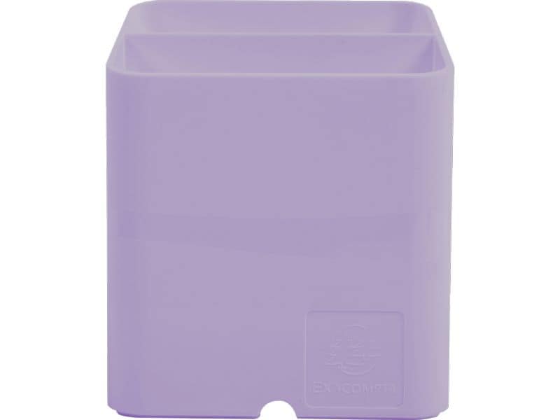 Exacompta Pot à crayons Pen-Cube Aquarel, Mauve